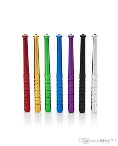 Mini pas cher Sharpstone baseball metel filtre tuyaux fumer tabac tuyaux portable porte-cigarette fliter pipes1489008