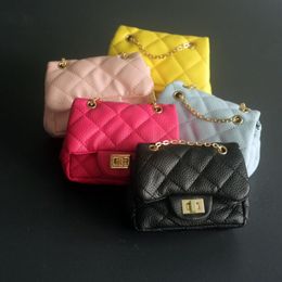 Mini kinderen handtas ketting tas meisje crossbody tas baby prinses kleine vierkante tassen meisjes portemonnee