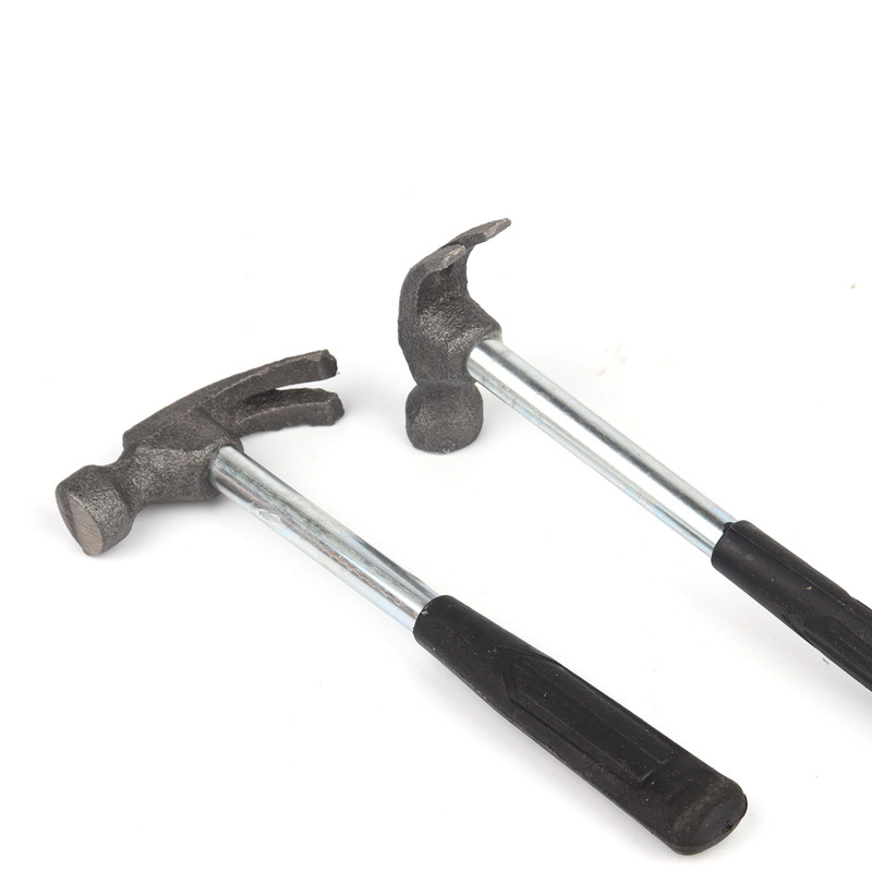 Mini Claw Hammer Multifunktion Hushåll Handverktyg Plasthandtag Sömlösa nageljärnhammare