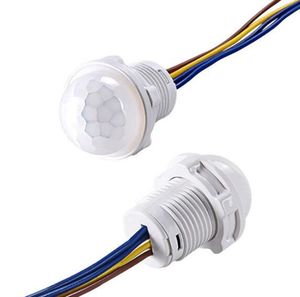 Mini détecteur de capteur PIR pour placard, interrupteur intelligent 110V 220V LED, détection de mouvement infrarouge, détection automatique des interrupteurs de lumière