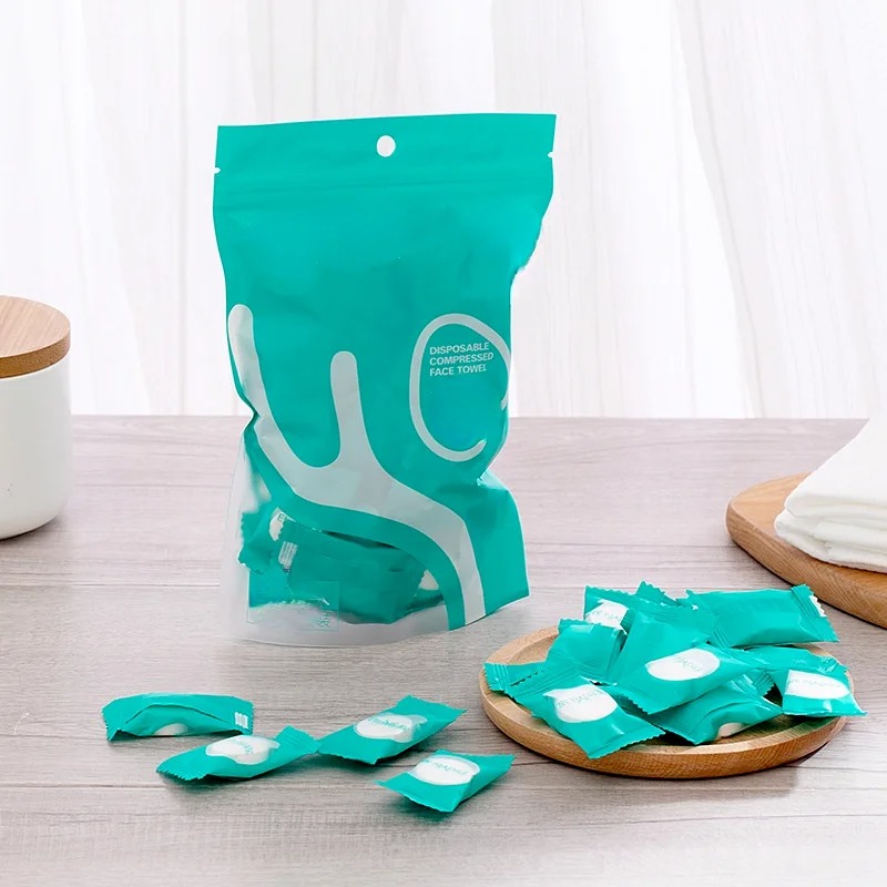 Mini Compressed Towel Disposable Capsules Towels Face Care Tablet Outdoor Travel Cloth Wipes Paper Tissue