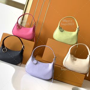 Mini Crescent Bag Designer Underarm Bag 10A sacs fourre-tout en cuir véritable avec boîte LL243