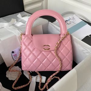 Mini sac crossbody Designer cc sac fourre-tout Lady Pink Handbag Clutch Sac épaule de mode sac de soirée Femmes Chaîne en cuir Halloween Cadeau Bag de la peau d'agneau noir