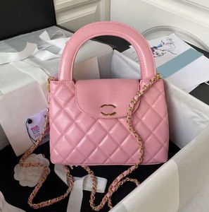 Mini Crossbody Bag Designer CC Tote Lady Pink Handbag Embrague Moda Cosmética Cosmética Cadena Cadena de cuero Regalo Halloween Cambsker Negro en barbecho