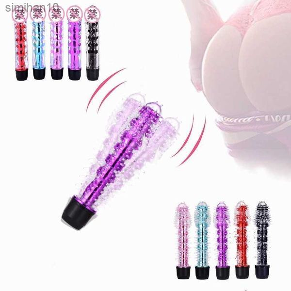 Mini cristal barbelé gode vibrateurs pour femmes masturbateur Plug Anal jouets sexuels érotiques pour adultes 18 femmes hommes boutique de produits intimes