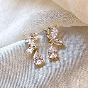Mini Crystal Butterfly oorbellen voor vrouwen Fashion Butterfly Stud Koreaanse Kpop Wedding Party Sieraden Gifts