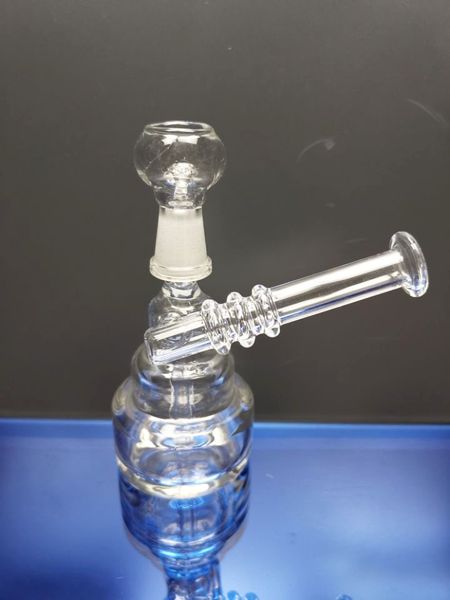 Mini Dab Rigs Cake Glass Beaker Oil Bubbler Fumar Glass Tubería de agua Heady Glass Water Bongs zeusartshop