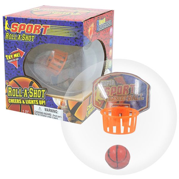 Mini machine de jeu de basket-ball portable à décompression tirant avec un jouet du bout des doigts de la paume de la musique légère