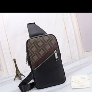 Mini sacs de taille design Pack une épaule sac à bandoulière élégant hommes femmes 7A + sacs de poitrine en cuir de qualité sac à main 258568