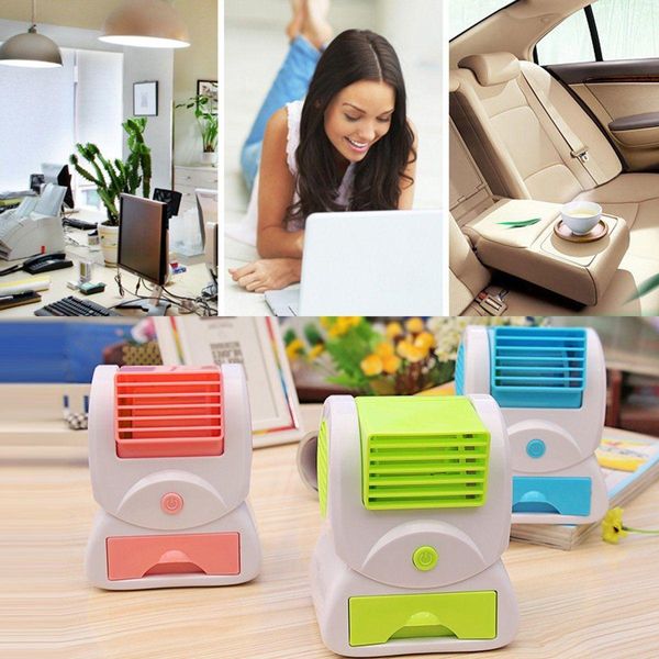 Mini ventilateur de refroidissement de bureau, refroidisseur de climatiseur Portable à piles USB