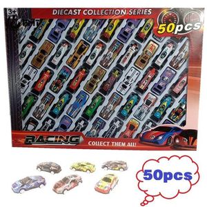 Mini Iron Cartoon Kleurrijk F1 Racing Car Model Kids Pocket Toys Sportsauto met startbaan Parkeerruimte Kerstmis Kid Birthday Boy Gifts 2-1