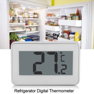 MINI Digital Electronic Fridge Froser Freezer LCD Screen Fridge Fridge Adprows with Hook suspendu au ménage nouveau thermomètre pour réfrigérateur
