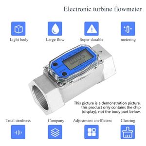 Mini Digital voor turbine flowmeter digitale LCD-display meter display chip accessoire elektronische digitale flow-meter 240423