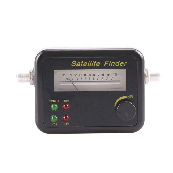 Mini Digital LCD Affichage en plastique Digital LCD Affichage SATTELLITE SIGNAL METER METER TESTER NOIR