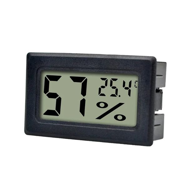 Mini LCD Digital LCD Interior Conveniente Temperatura Sensor de temperatura Medidor de humedad Termómetro Higrómetro Calibre