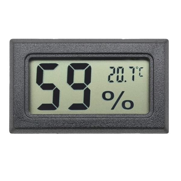 Mini-Digital-LCD-Innentemperatursensor, Thermometer, Hygrometer, integrierter elektronischer Haushalts-Crawler, Temperatur- und Feuchtigkeitstool