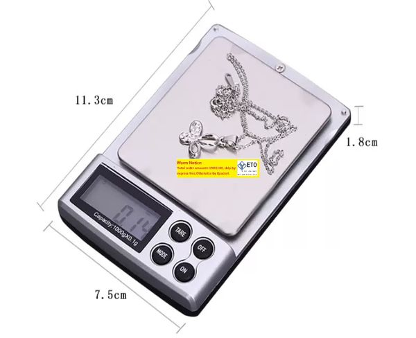 Mini balance numérique de mesure de poids de poche, affichage LCD, balance de poche