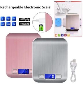 Mini báscula digital, báscula de bolsillo recargable por USB, joyería para el hogar, cocina, pesaje de alimentos, báscula electrónica de gramos