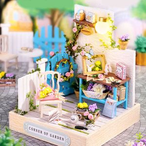Kit de construction de modèles miniatures mini-poupée, maison assemblée kit de maison bricolage décoration de chambre créative avec meubles 6d459