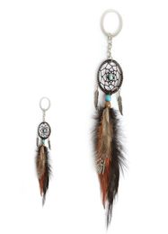 Mini Dream Catcher Keychain Birthday Party Gift Gift Creative Car accessoires de voiture suspendue à la main