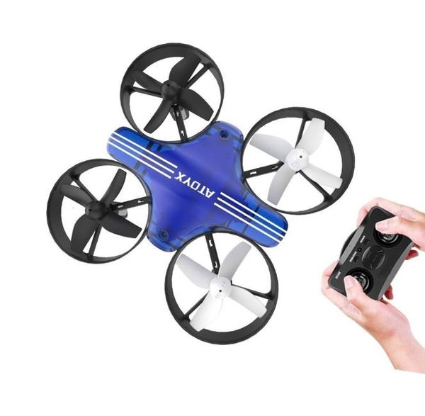 Mini Drone télécommandé Drone RC quadrirotor hélicoptère Quadrocopter 24G 6 axes gyroscope Micro avec Mode sans tête maintien Altitude7139809