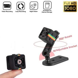 Mini DVs SQ11 HD 1080P Draagbare minicamera buitenshuis Kleine sport DV-spraakvideorecorders Micro-camcorders voor thuis buitenshuis Sport 231208