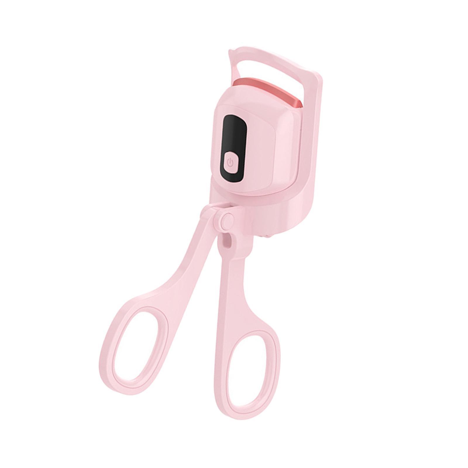 Mini Electric Eyelash Curler Temperature Controlled Lash Curler Eyelashes Quick Heating Rechargeable with USB