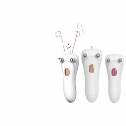 Mini épilation électrique du corps du visage USB Cott fil épilateur rasoir tondeuse dispositifs pour femmes cou lèvre menton bras jambe Y6fT #