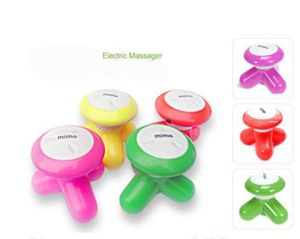 Mini masseur vibrant à ondes électriques avec batterie USB Massage complet du corps Mini masseur électrique mignon