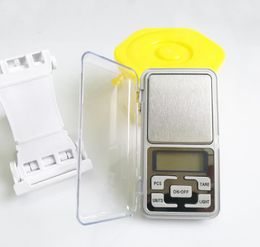 Mini Elektronische Digitale Schaal Sieraden Weegschaal Balance Pocket Gram LCD-display met retaildoos 500g Jlljyr MX_HOME
