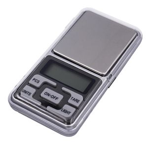 Mini Elektronische Digitale Weegschaal Sieraden Weegschaal Balance Pocket Gram Lcd-scherm Schaal Met Doos 500G/0.1G 200G/0.01G DH8880