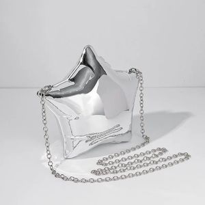 Mini Avond Bag Star Acryl Handtas Schoudertassen Crosital Casual Silver Chain Brands Replica Jewlerry Wallets For Women 240426