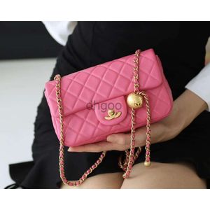 Mini-avondtassen Designer crossbody keten camera schoudertas dames roze portemonnee make-up portemonnee tas Klassieke kaarthouder Leren tas Gouden bal mode-envelop