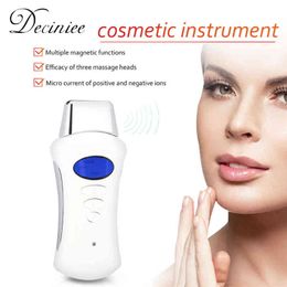 Mini masseur facial Lifting du visage Intensité anti-âge Réduction des rides Peau portable Serrer le dispositif de massage à micro-courant220429