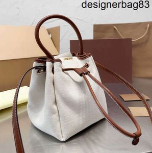 Mini Fashion Bucket Bag Crossbody Handtas Drawtring Tote Lady Canvas Classic Style Backpack Handtassen