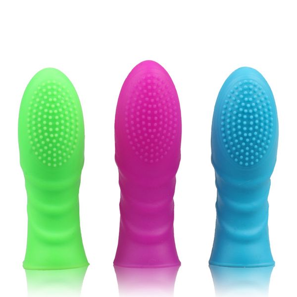 Mini Finger Style Sex Toys pour Femme G-spot Gode Vagin Doux Silicone Magique Doigt Manches Produits de Sexe