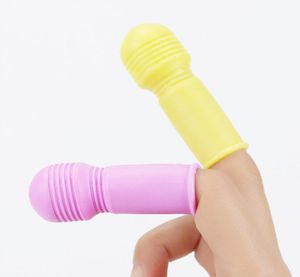 Mini Finger Vibrator G Spot Dildo Clitoris Vibrators van dameserotisch speelgoed seksproducten Electro Sex Toys for Woman6207274