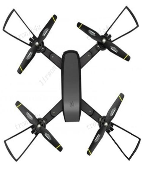 Mini plegable RC Wifi Drone Posicionamiento de flujo óptico Cámara de video dual Sensor de control de gestos de mano Último avión Batería 4k 1803609