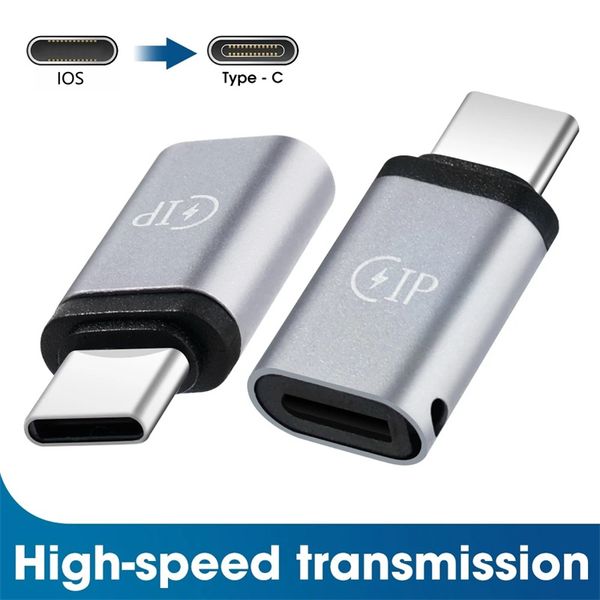 Adaptateur Mini pour iPhone, câble ios mâle vers type-c pour iPhone 15 12 OTG USB C vers ios, adaptateur de lumière pour Huawei Samsung