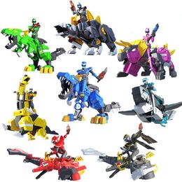 Mini Force Super Dinosaur Power Series Transformation Jouets Figurines MiniForce X Simulation Animal Dinosaure Déformation Jouet 240130