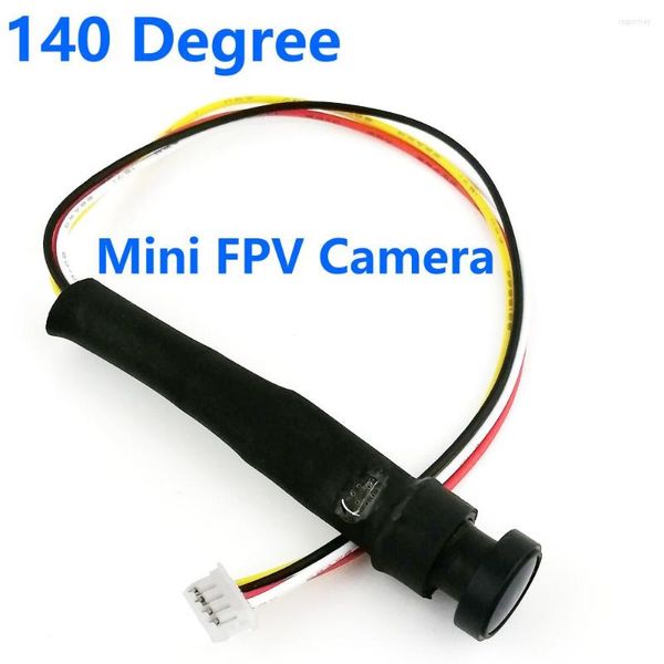 Mini cámara FPV 140 grados gran angular 1000TVL 1,8mm lente Micro Color Video con micrófono/Audio para Quadcopter/Racing/Dron