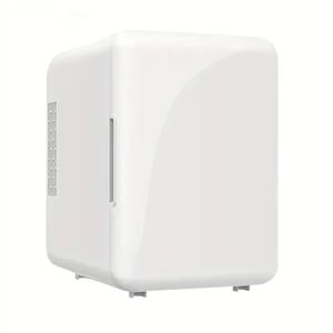 Minikoelkast, elektrische compacte koelkasten, draagbare 4L mini schoonheidskoelkast multifunctionele koelkast voor thuis, draagbare thermo-elektrische koeler