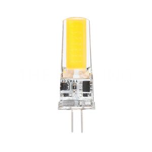 Mini G4 LED BULB COB LAMP 3W SILICONE AC DC 12V kaarslichten voor kroonluchter Spotlight