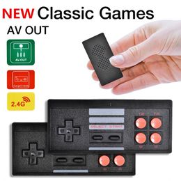 Mini reproductor de juegos U Box para FC 620, juegos clásicos, consola de videojuegos de TV familiar Retro con 2,4G, Gamepad inalámbrico de doble mano, juego extremo