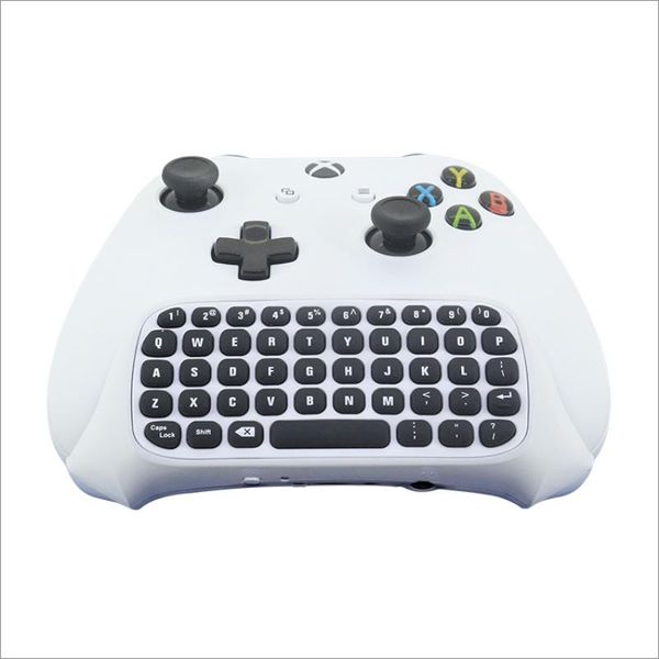 Mini teclado para juegos para Xbox One S, teclado de mensajes con conector de Audio/auriculares para Xbox One Elite y Slim Gam