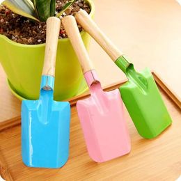 Mini Gardening Schop Kleurrijke Metalen Kleine Shovesl Garden-Spade Hardware Digging Tuin Gereedschap Kinderen Spade Tool Wll483