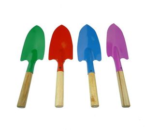 Mini Gardening Shovel Kleurrijke Metalen Kleine Schoppen Gardens Spade Hardware Gereedschap Graven Garden Kids Spades Tool SN5381