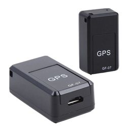 Mini GF-07 GPS Anti-P-Prast Alarmers Dispositivos de seguimiento SOS para vehículo CAR Ubicación infantil Sistemas de localización Magnética Permanente