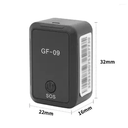 Mini GF09 GPS Car Tracker en temps réel Tracking Antift Locator Locator Strong Magnetic Mount Sim Positionneur de message