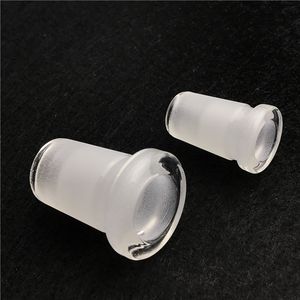 Mini -glazen adapter 10 mm vrouw tot 14 mm mannelijke rookpijpen 18 mm tweestormen Forsted Mond Joint Smoke Water Bong Adapters IP